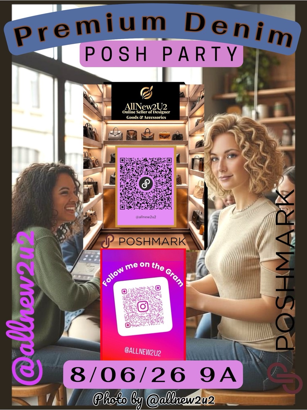 Designer Denim: AGOLDE & More Posh Party 8/6/26 9A